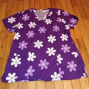 Women's scrub top